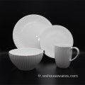 Restaurants16pcs Porcelaine Table Varelle décorative